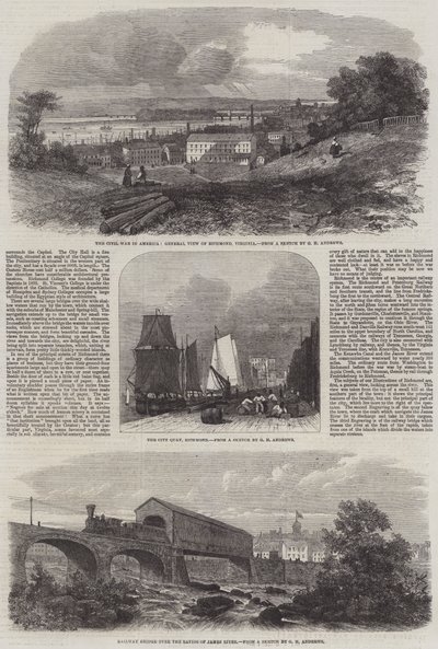 Amerika'da İç Savaş by George Henry Andrews