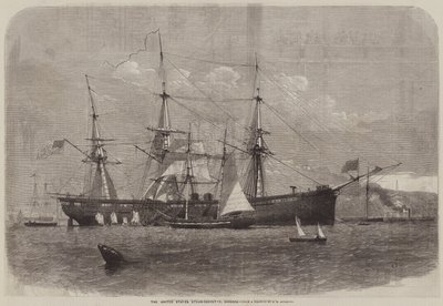Amerika Birleşik Devletleri Steam-Corvette, Niagara by George Henry Andrews