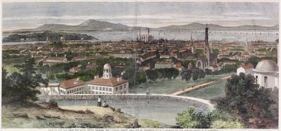 Montreal Şehri, Kanada Doğu Manzarası by George Henry Andrews