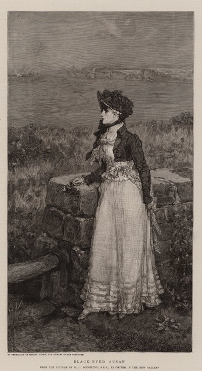 Kara Gözlü Susan by George Henry Boughton