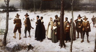 Kiliseye Giden Hacılar, 1867 by George Henry Boughton