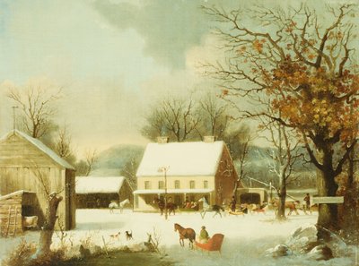 Bilinmeyen resim by George Henry Durrie