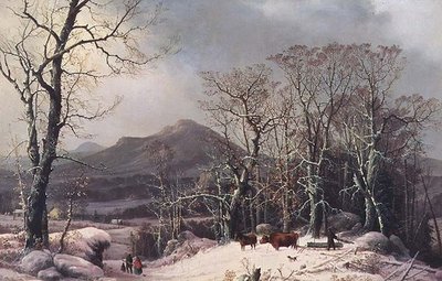 Kışlık Ahşap by George Henry Durrie