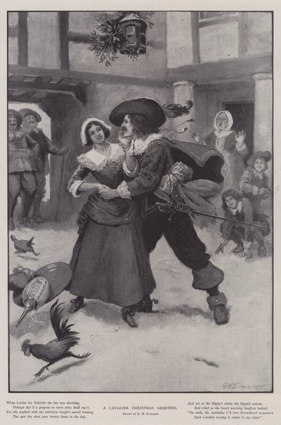Bir Cavalier Noel Tebrik by George Henry Edwards