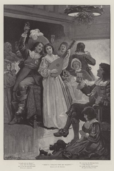 İşte Majestelerine bir Sağlık! by George Henry Edwards