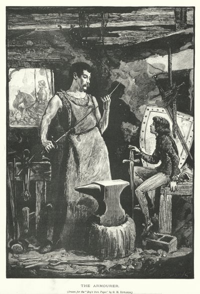 Zırhçı (gravür) by George Henry Edwards