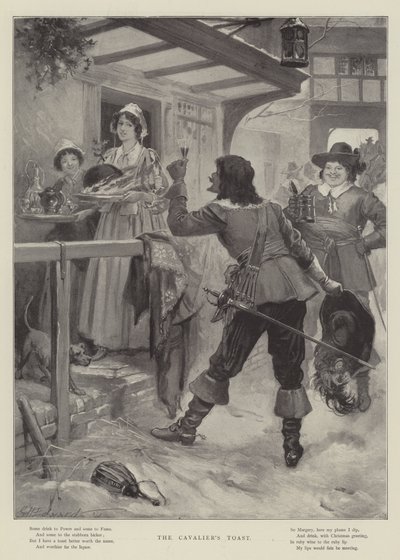 Cavalier'in Tostu by George Henry Edwards