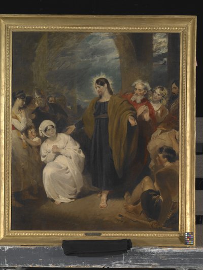 İnancın Erdemi (tuval üzerine yağlıboya) by George Henry Harlow