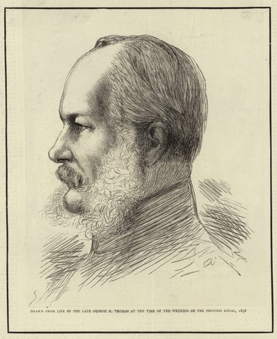 Rahmetli Majesteleri William I, Almanya İmparatoru, Prusya Kralı by George Housman Thomas