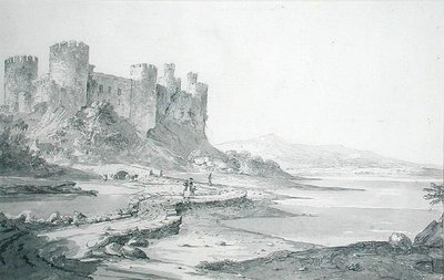 Conwy Kalesi by George Howland Beaumont