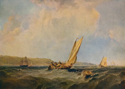 Sert İnekleri Üfleme, 1834 by George Hyde Chambers
