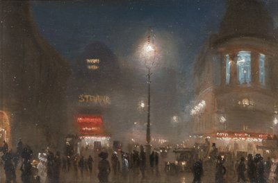 ಲಂಡನ್ ಥಿಯೇಟರ್‌ಲ್ಯಾಂಡ್, ಸಿ.1910 ಟರ್ಕ್ by George Hyde Pownall