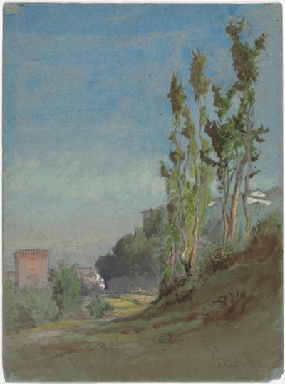 Albano, İtalya, c. 1872. by George Inness