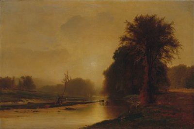 Sonbahar Çayırları, 1869. by George Inness