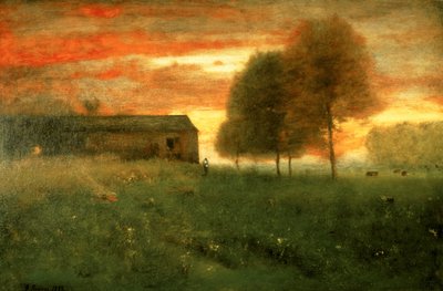 Gün Batımı, Montclair, 1892 by George Inness