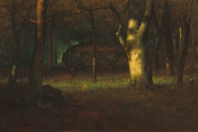 Ormanda Gün Batımı, 1891. by George Inness