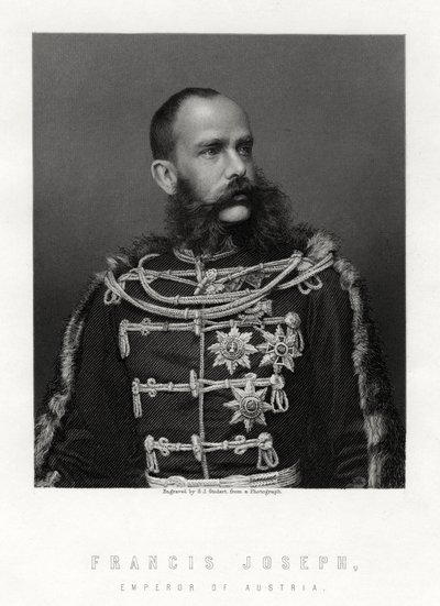 Francis Joseph, Avusturya İmparatoru, 19. yüzyıl. by George J. Stodart