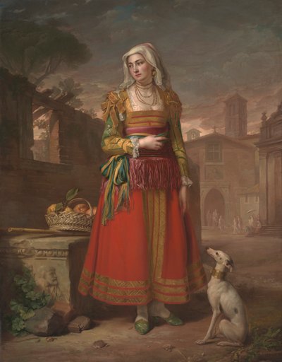 Napoli Krallığı'nda Petrella Hanımının Bütün Boyu by George James