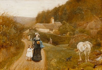 Bir Ülke Yürüyüşü, by George John Pinwell
