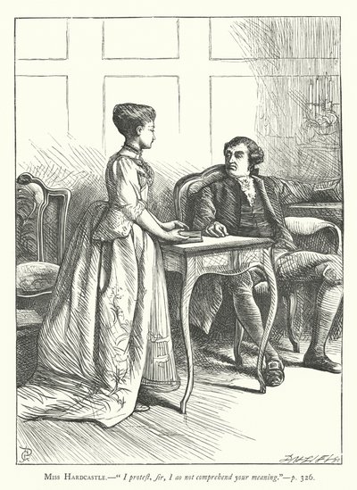 Fethetmek için Duruyor için İllüstrasyon (gravür) by George John Pinwell