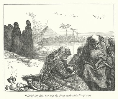 Esaret için İllüstrasyon (gravür) by George John Pinwell