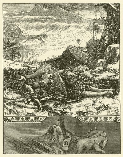Proserpin (gravür) by George John Pinwell