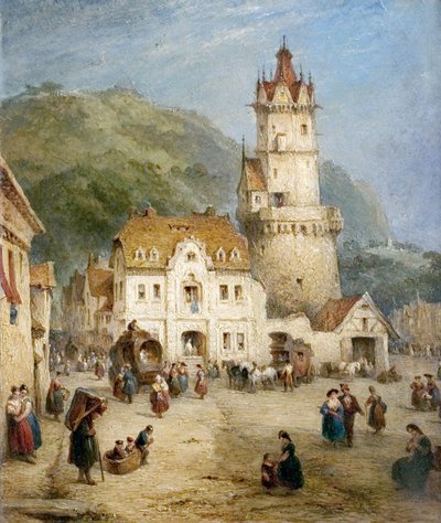 Andernach, Prusya, 1863 by George Jones