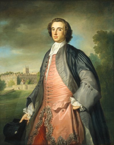 Merton Koleji Mezunu, Oxford, c. 17541755. by George Knapton