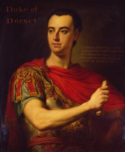 Dorset Dükü, 1744 by George Knapton