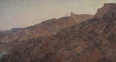 Anzak, iniş 1915 by George Lambert