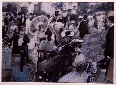 Bahçe Partisi by George Leslie Hunter