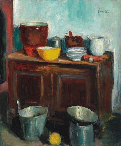 Mutfak eşyaları, by George Leslie Hunter