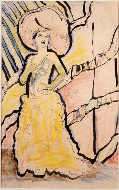 Mabel Kesimi by George Leslie Hunter