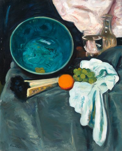 Yeşil Kase, 1920 dolayları (tuval üzerine yağlıboya) by George Leslie Hunter