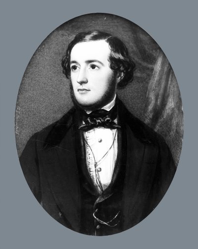 Bir Beyefendinin Portresi, ca. 1845-1850. by George Lethbridge Saunders