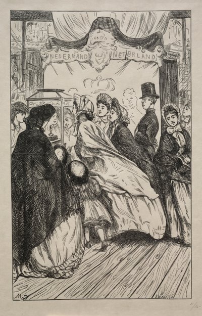 Mücevherler - Büyük Sergide, 1862. by George Louis Palmella Busson Du Maurier