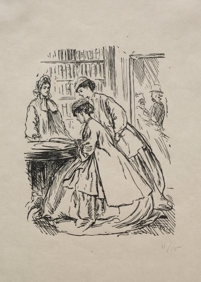 Hiçbir Şey Hakkında Çok Ado, 1866. by George Louis Palmella Busson Du Maurier