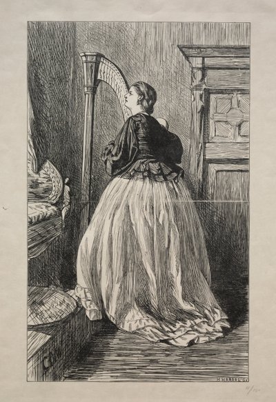 O Basit Şarkıyı Tekrar Söyle, 1862. by George Louis Palmella Busson Du Maurier