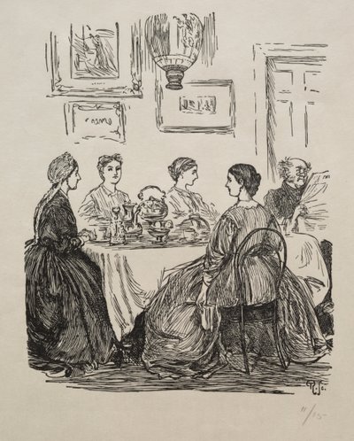 Yıllık Soru - Nereye Gidelim? by George Louis Palmella Busson Du Maurier