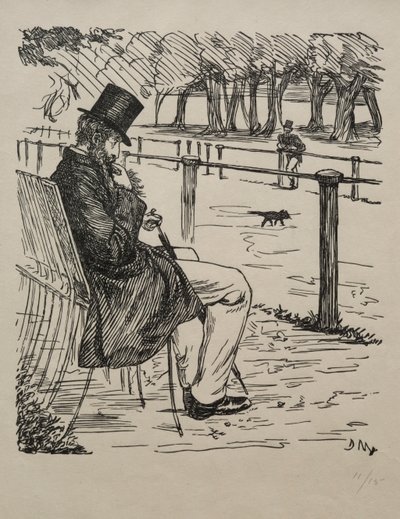Baronların Sonu, 1855. by George Louis Palmella Busson Du Maurier