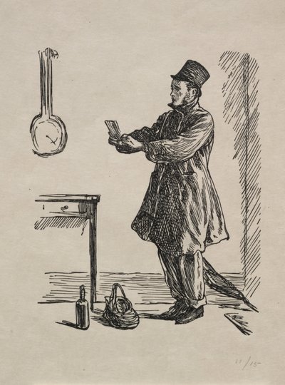 Diğer Bayan Johnson, 1865. by George Louis Palmella Busson Du Maurier