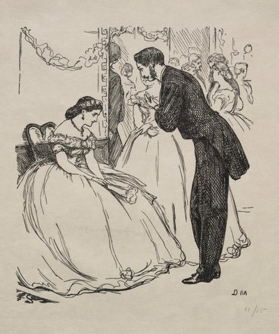 Teselli Edilenin Şarkısı, 1863. by George Louis Palmella Busson Du Maurier