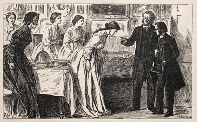 Bir Küratör istedi. Muhterem M. Green için Aksine Bir Çile by George Louis Palmella Busson Du Maurier
