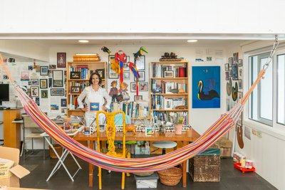 Cristina Rodriguez stüdyosunda, 2022 by Bartolome Esteban and studio Murillo