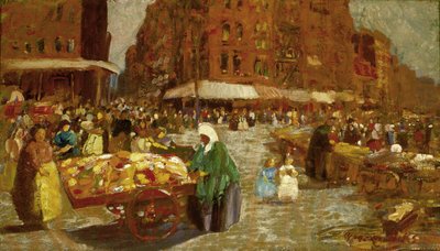 Houston Caddesi by George Luks