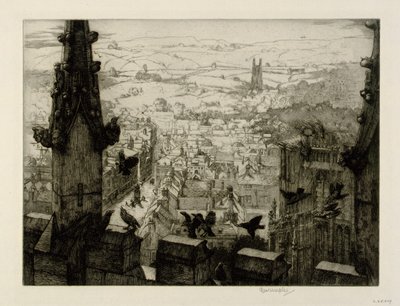 Wells Katedrali, İngiltere by George Marples