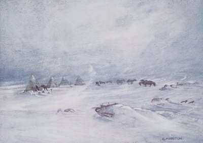 Bariyerde Kar Fırtınası, Sir Ernest Shackleton (1874-1922) tarafından yazılan 