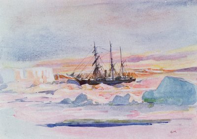 Aurora Australis, Sir Ernest Shackleton (1874-1922) tarafından "Antarktika