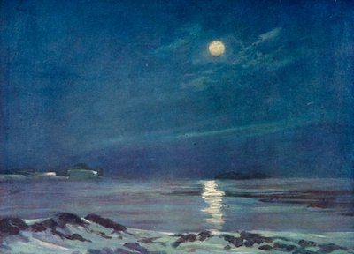 Kışın Dolunay, c1908, 1909 by George Marston