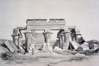 Koom-Ombos, Mısır, 1843 by George Moore